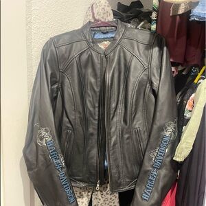 Ladies Harley Davidson Leather jacket.